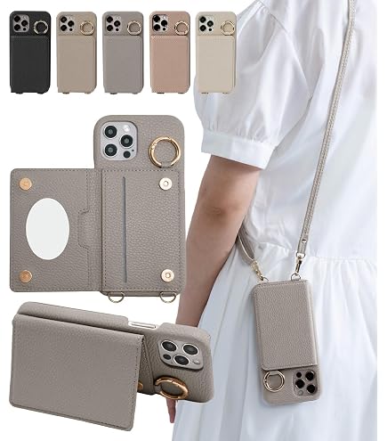 Amazon.co.jp: shinyle 対応 iphone12 ケース ショルダー いphone12